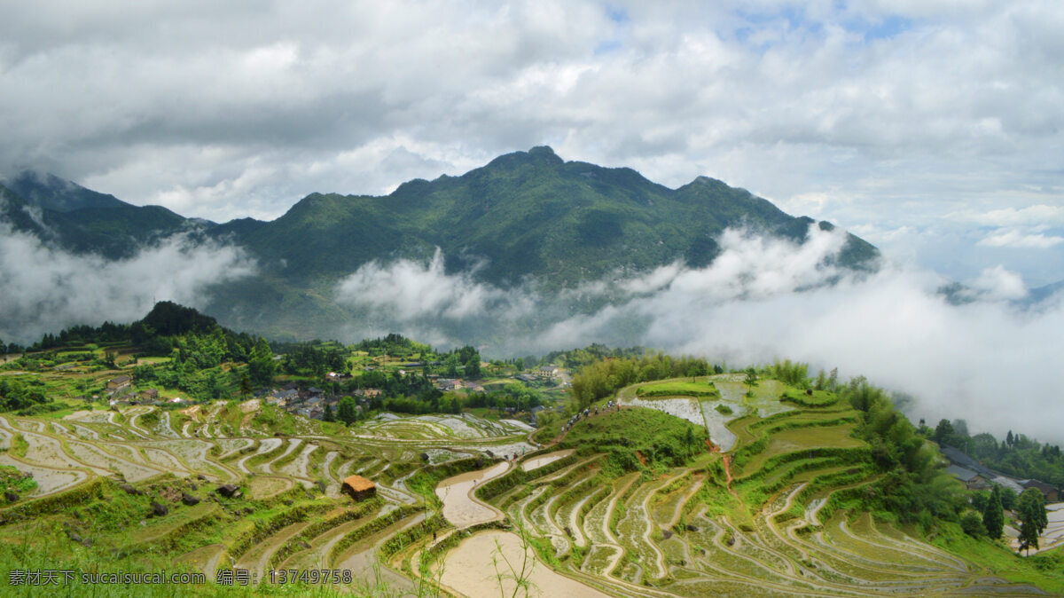 美丽 梯田 景观 梯田景观 农田 农耕文化 田园风光 山坡 坡地 水田 田园 田园摄影 田园美景 乡土风情 乡村风光 乡土气息 农村 自然景观