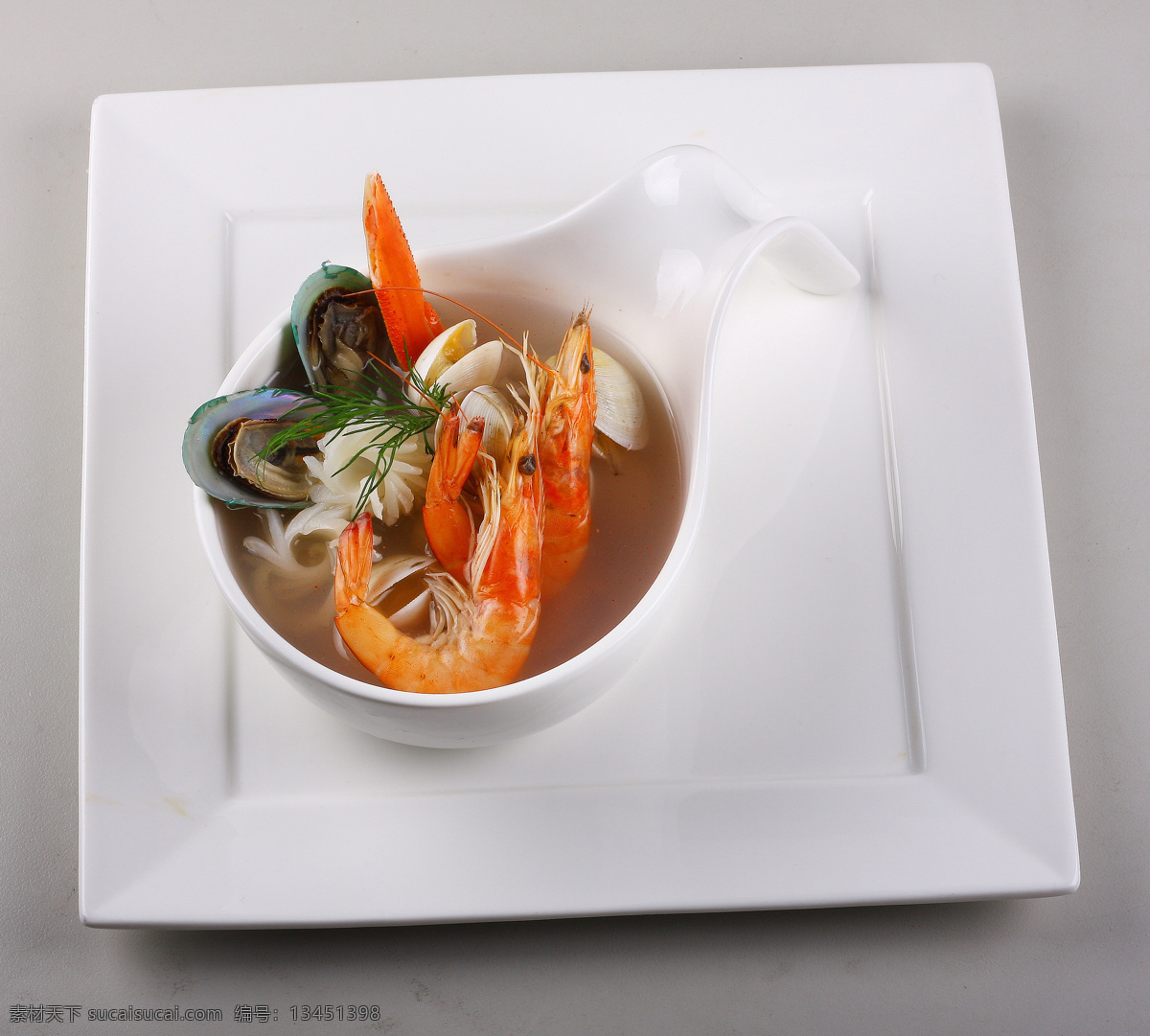 海鲜蛤蜊汤 蛤蜊汤 西餐美食 餐饮美食