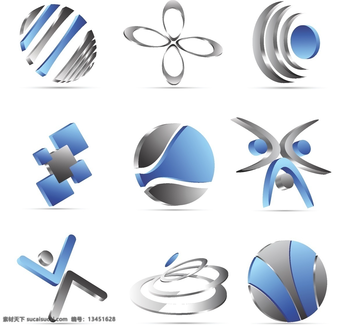三维标志图标 logo 标志 标志设计 矢量标志 3d标志 立体标志 图标 矢量图标 彩色图标 标志图标 底纹背景 底纹边框 矢量素材 白色
