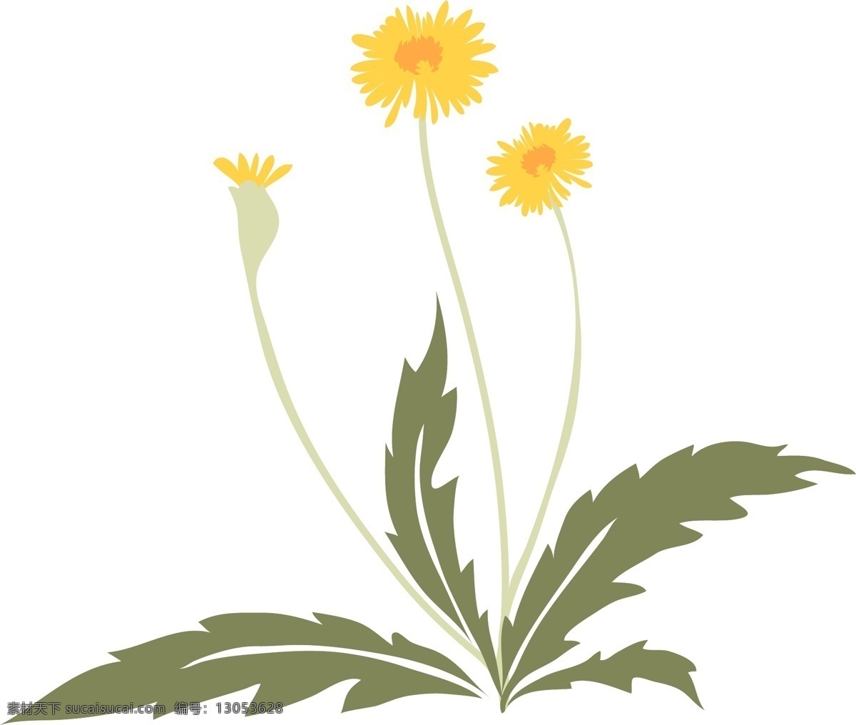 愛 黃 花 矢量图 花纹 花边 矢量 底纹 边框 花纹花边