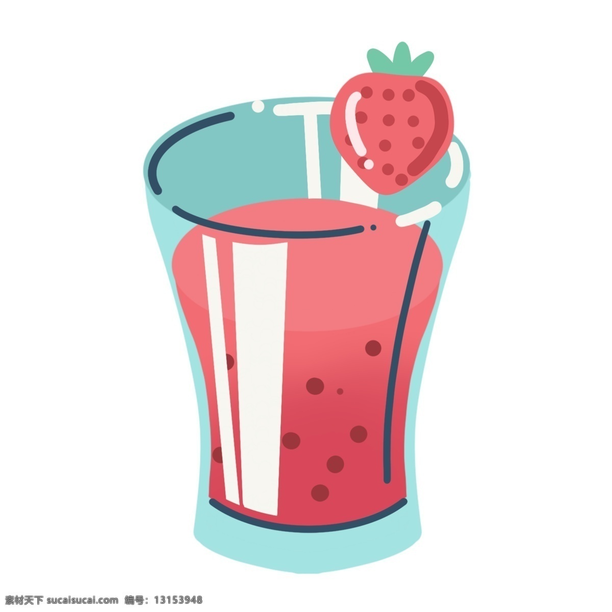 夏季 饮料 草莓汁 果汁饮料 果汁