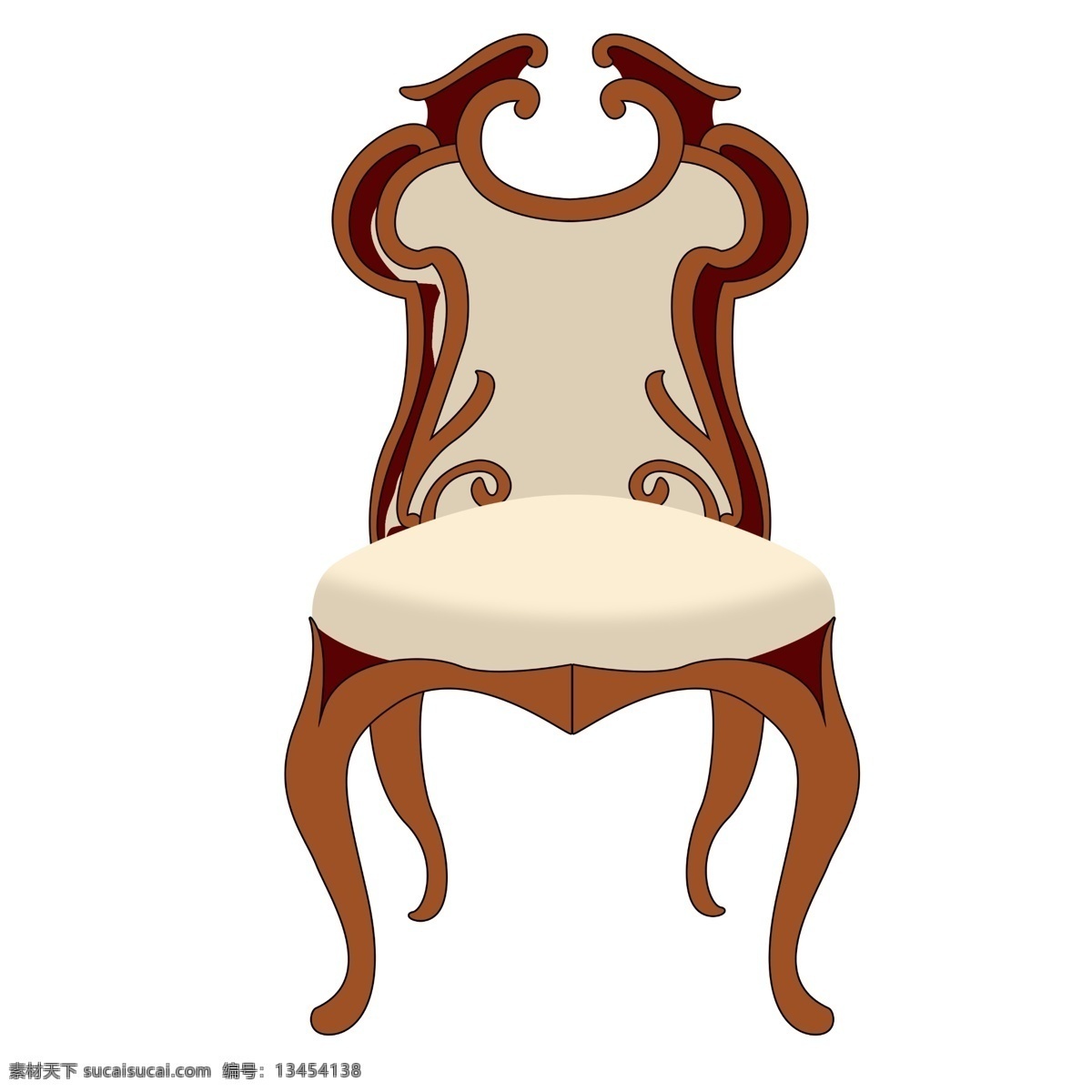 豪华 椅子 装饰 插画 豪华椅子 黄色的椅子 漂亮的椅子 创意椅子 立体椅子 卡通椅子 家具椅子