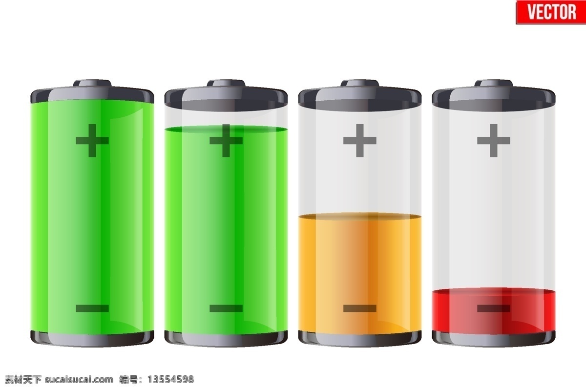 白色 背景 上 彩色 电池 能源 蓄电池 干电池 充电 电源 电量 电力 动力 符号 标志 图形 图标 充电指示 电池设计 标志图标 其他图标