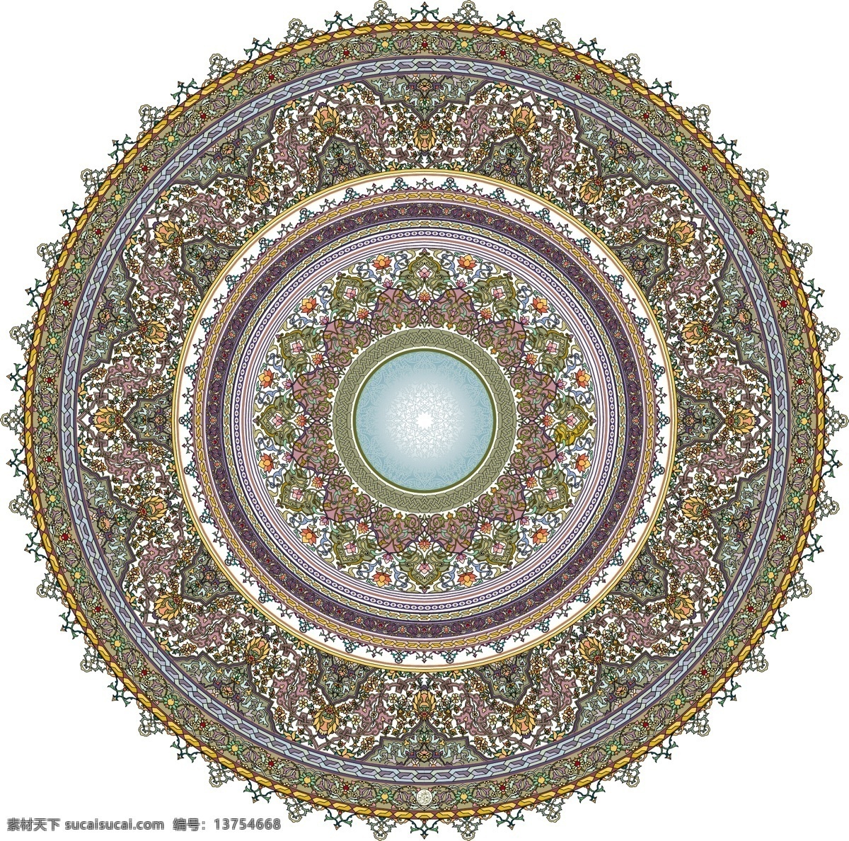 欧洲 古典 底纹 花纹 欧式 神秘 紫色 宗教 棕色 矢量图 花纹花边