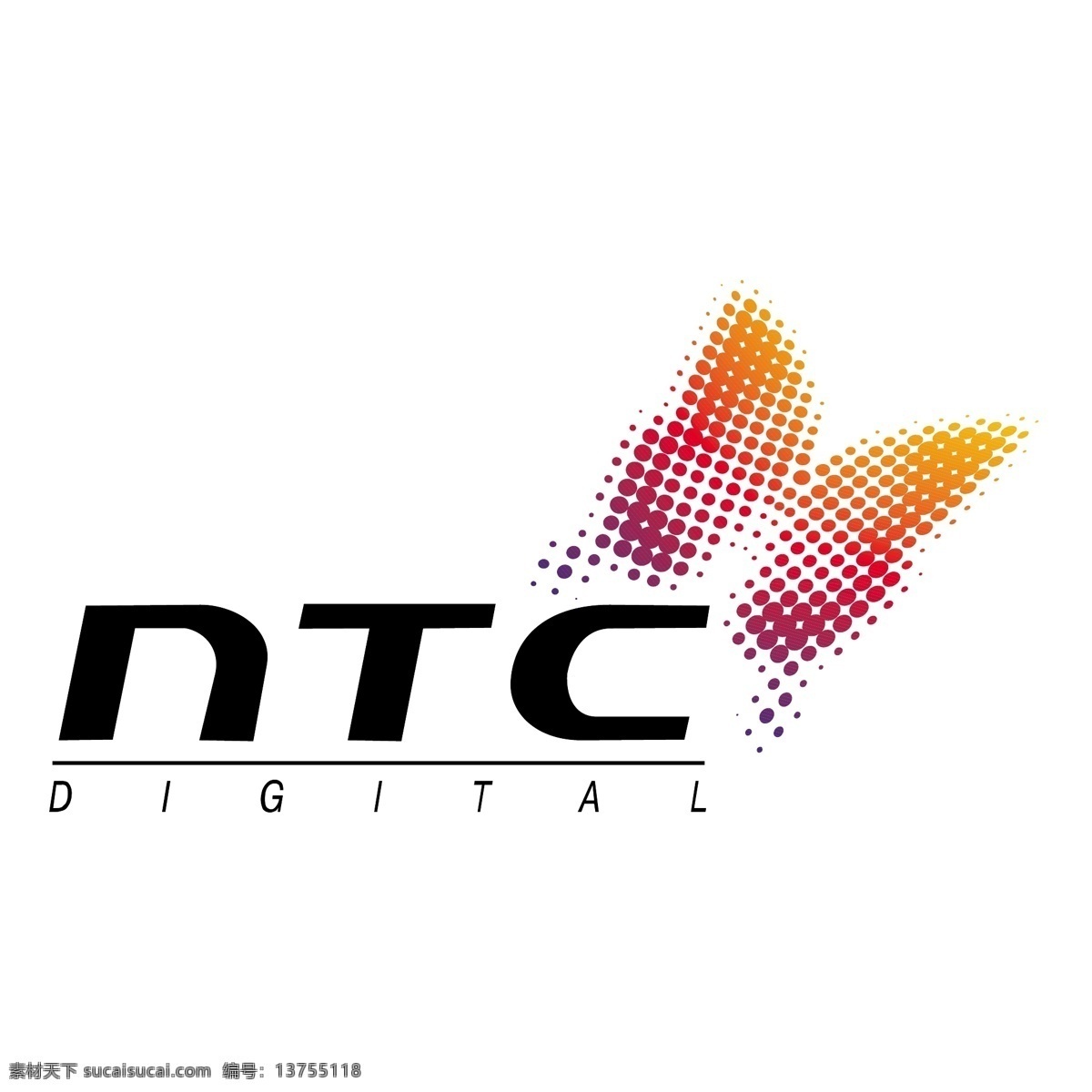 ntc 数字 免费 标识 psd源文件 logo设计