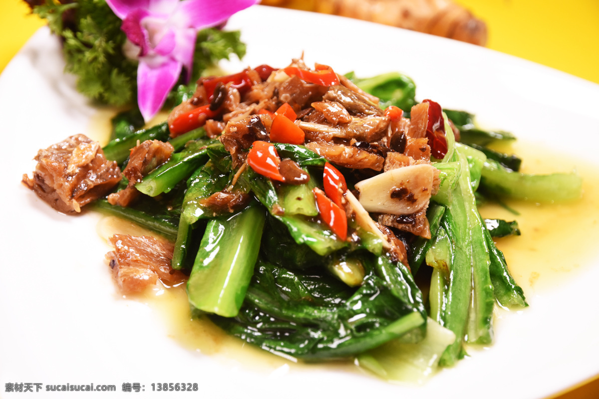 豆豉 鲮鱼 油麦 菜 泰式 餐饮 饮食 餐厅 照片 美食 餐饮美食 西餐美食