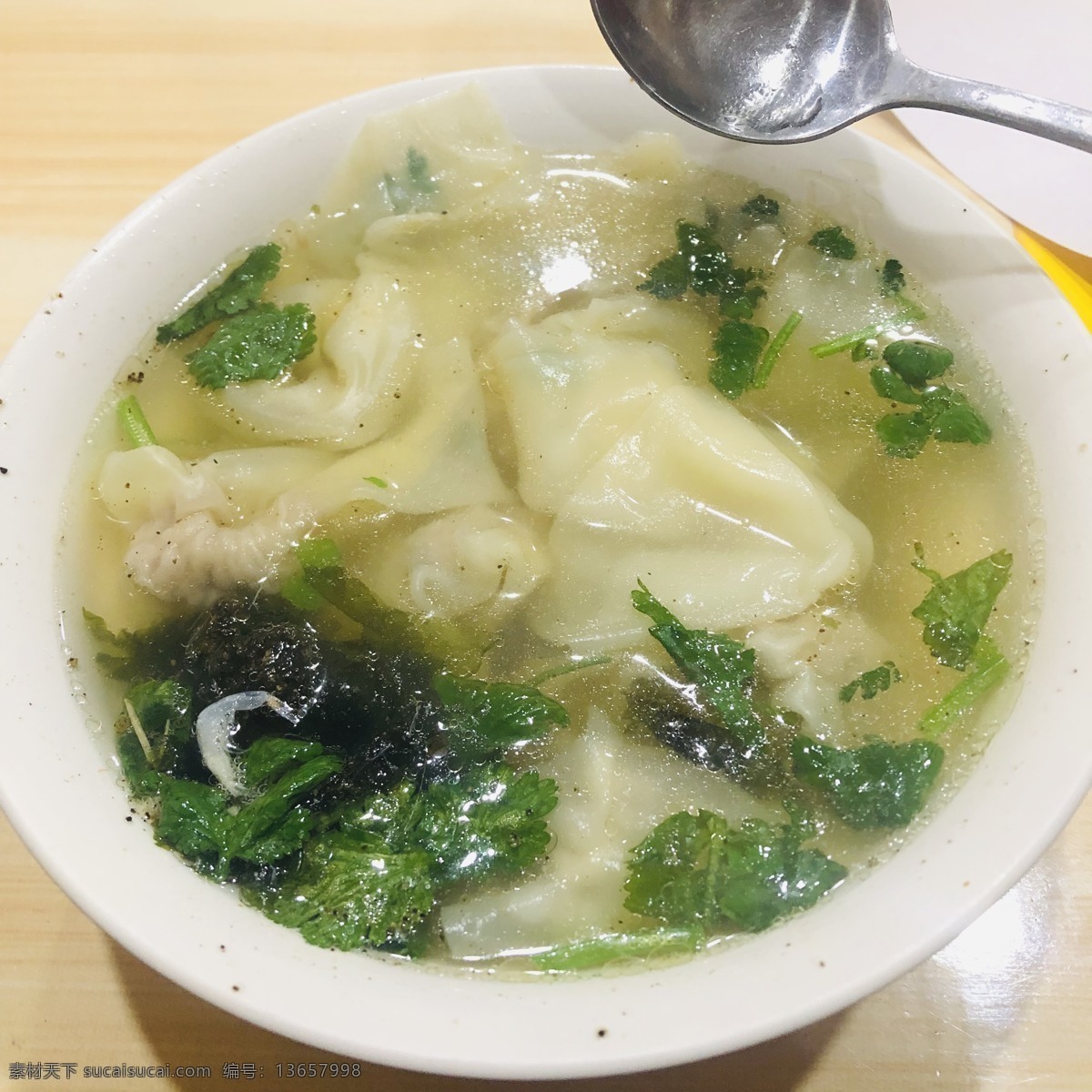 馄饨 小吃 香菜 木耳 抄手 餐饮美食 传统美食