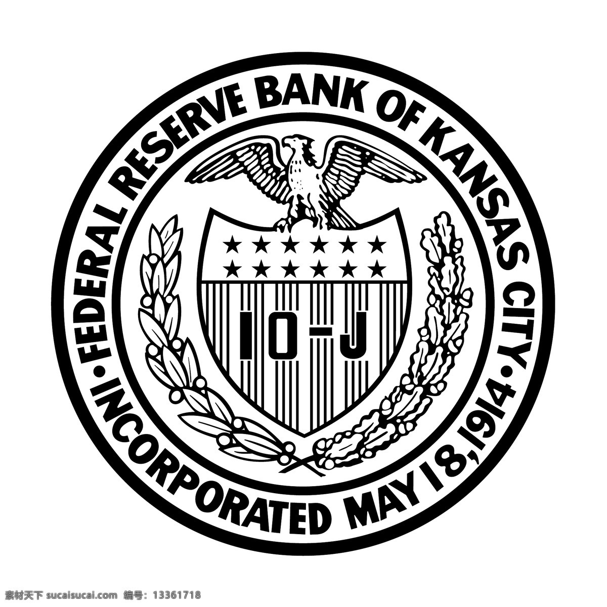 堪萨斯 联邦 储备 银行 联邦储备 储备银行 堪萨斯银行 联邦银行 矢量联邦银行 标志 第一联邦银行 联邦商业银行 矢量 向量 蓝色