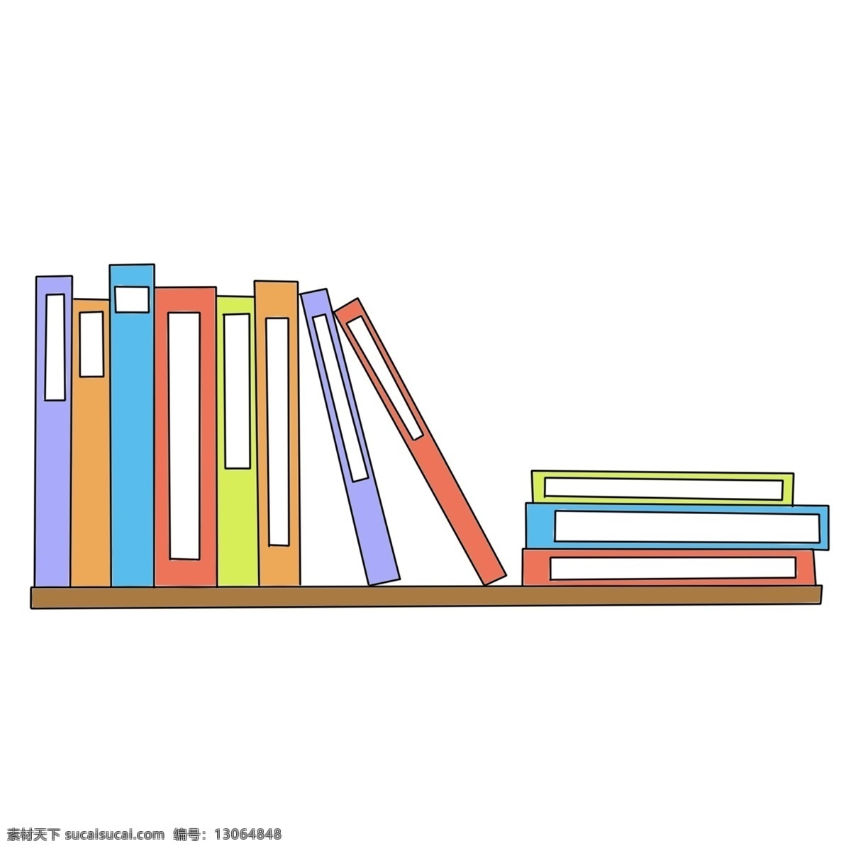 开学 季 学习 书籍 插图 书本 开学季 教科书 课外阅读 开学季书籍 学习书籍插图