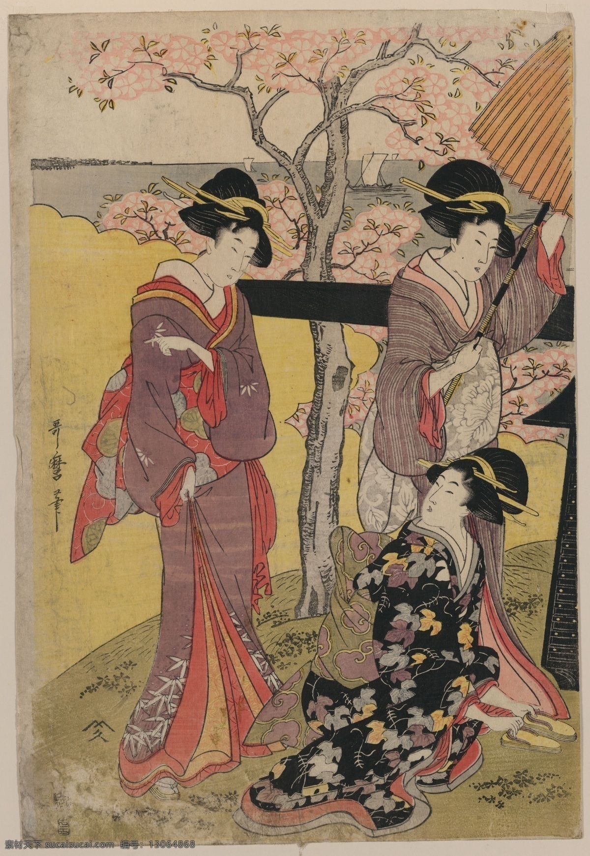 浮世绘国画 手绘厅装饰画 门厅装饰画 日本 日本风格 手绘油画 手绘人物 艺术装饰画 梵高大师油画 西方油画 人物画 欧美油画 女性油画 时尚油画 传世名画 油画名作 世界油画名作 世界油画 装饰画 背景墙 文化艺术 绘画书法
