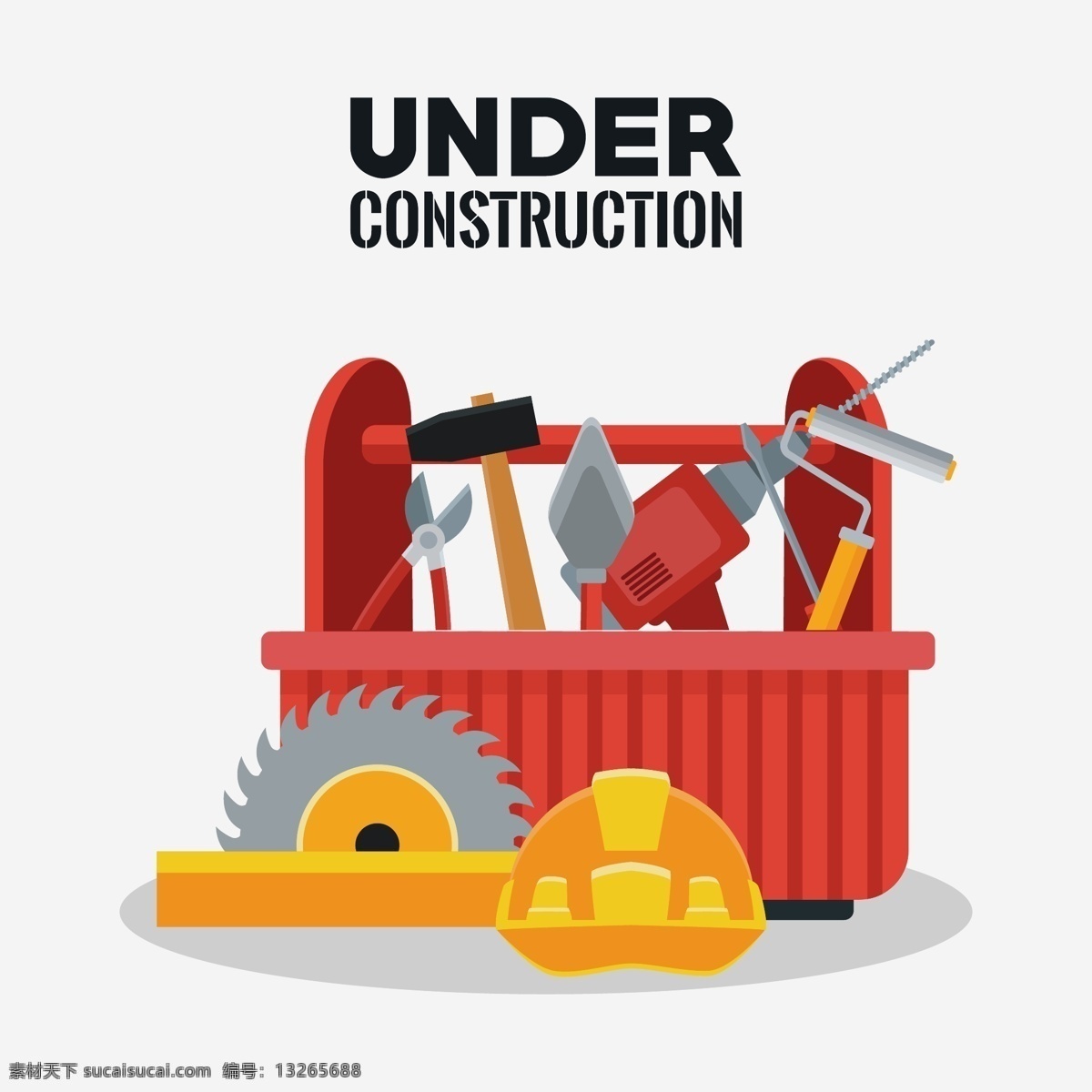 施工工具 工地用具 施工用具 修理工具 汽修工具 维修路障 施工用品 工具 工具箱 油漆桶 锤子 安全帽 劳保用品 刷子 雪糕桶 生活百科