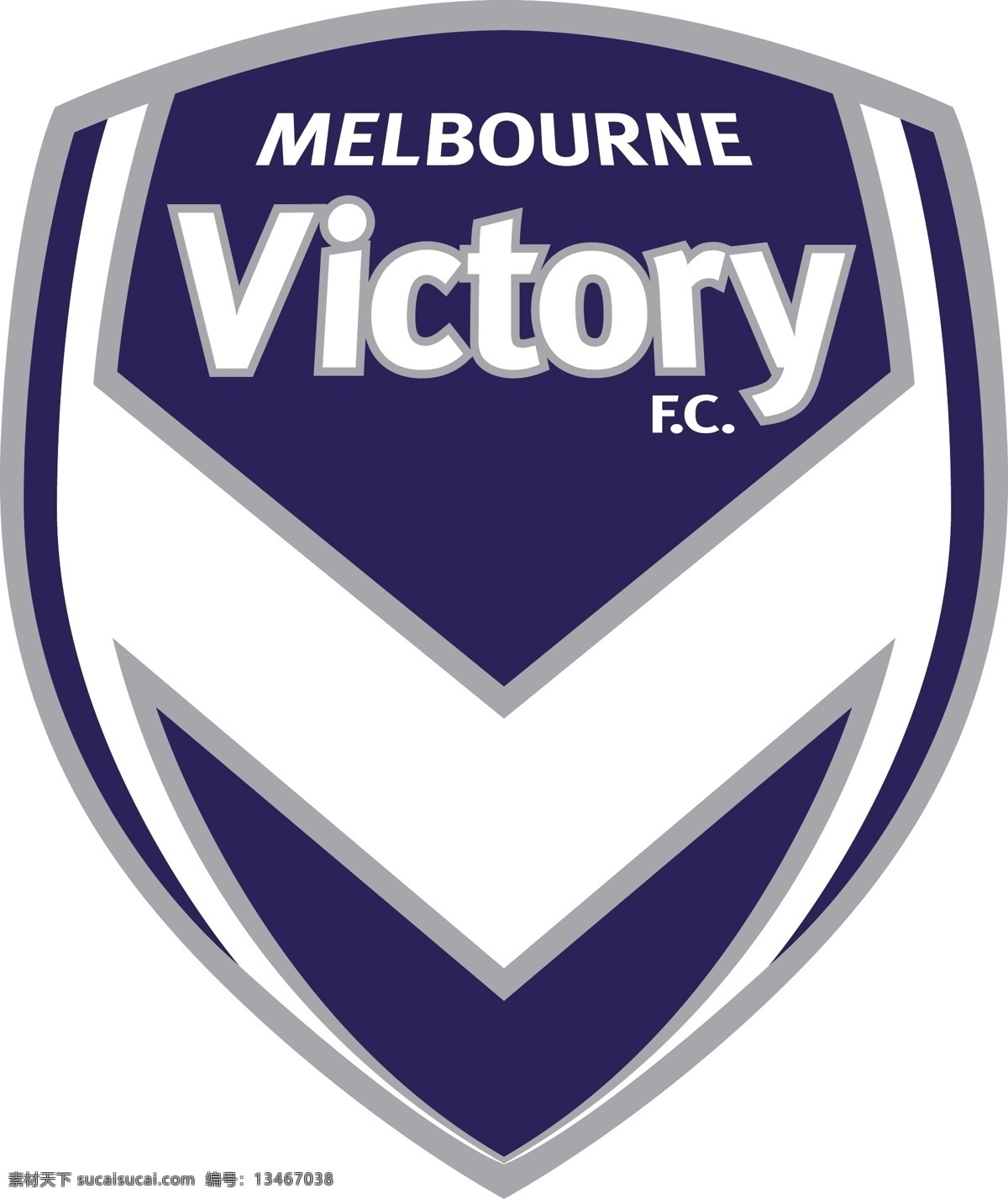墨尔本 胜利 足球 俱乐部 徽标 logo设计 澳大利亚 澳超 联赛 杯赛 亚足联 亚冠 矢量图