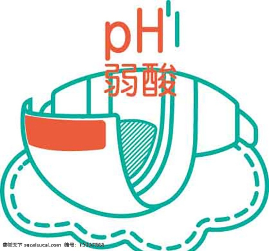 矢量纸尿裤 矢量图 ph 弱酸 小图标 标志图标 其他图标