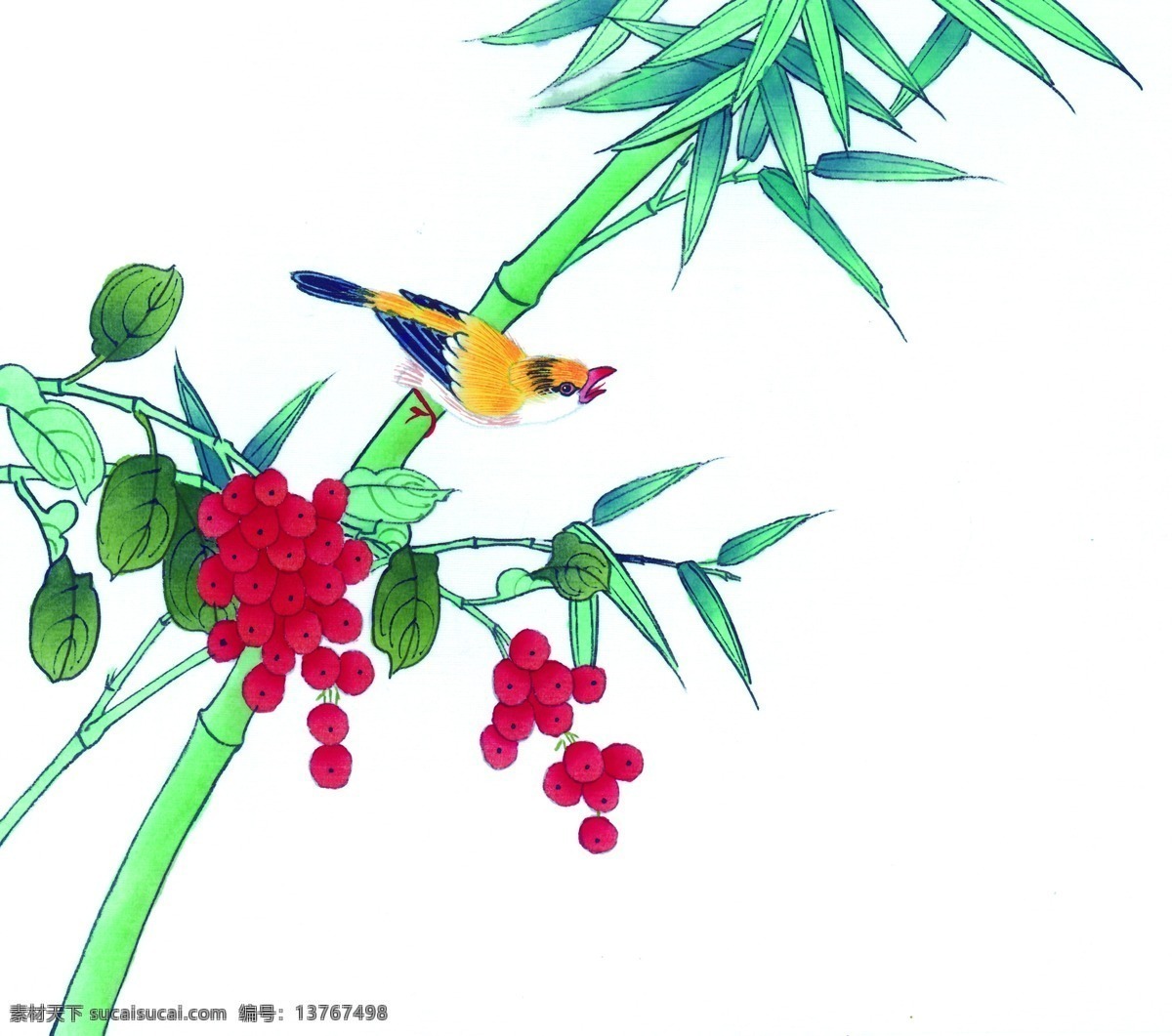 国画花鸟 国画花卉 国画牡丹 国画技法 国画 中国画 传统 绘画 花卉 花鸟国画 文化艺术 绘画书法
