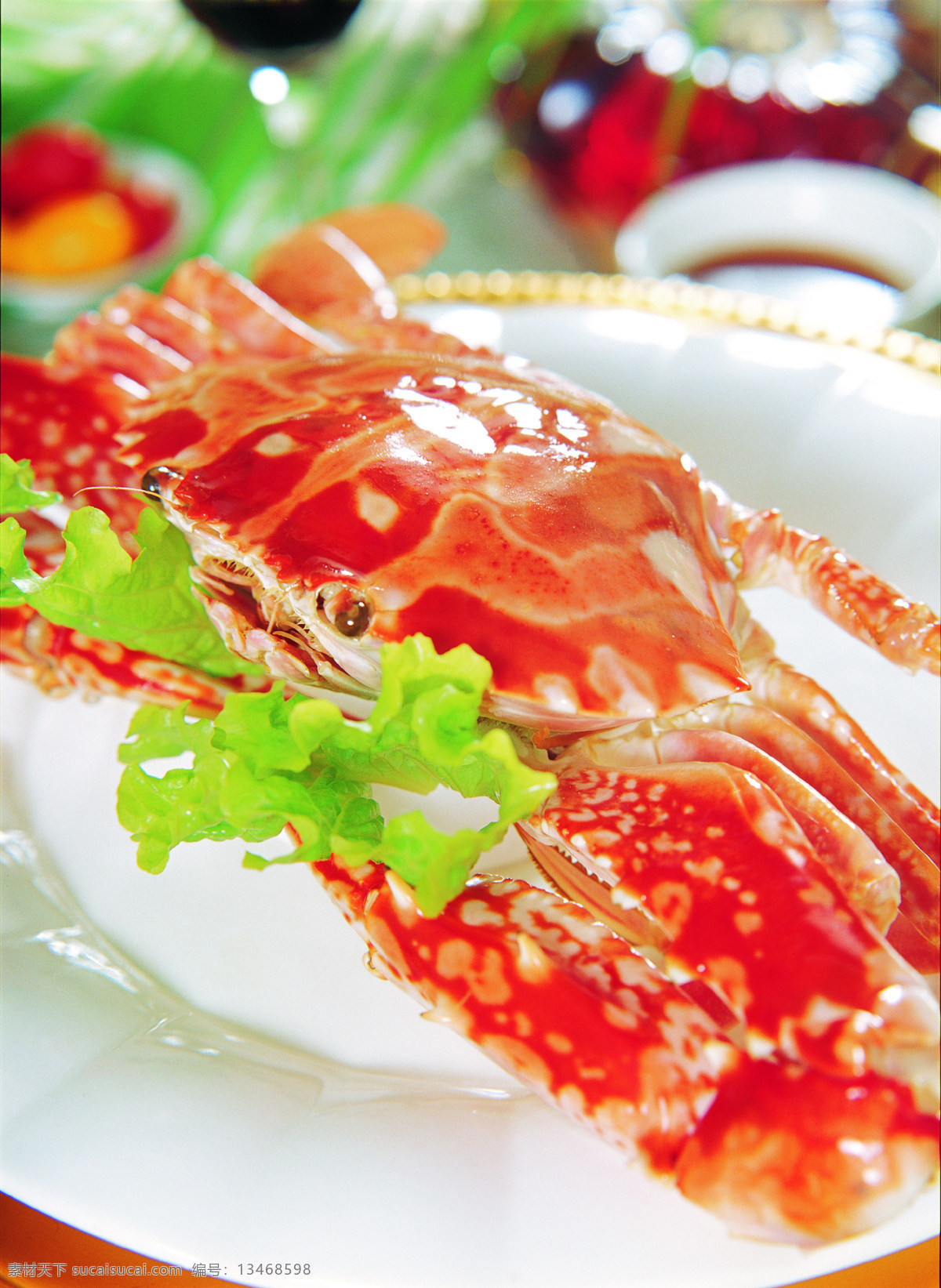 潮式冻花蟹 中餐 餐饮美食 传统美食 摄影图库
