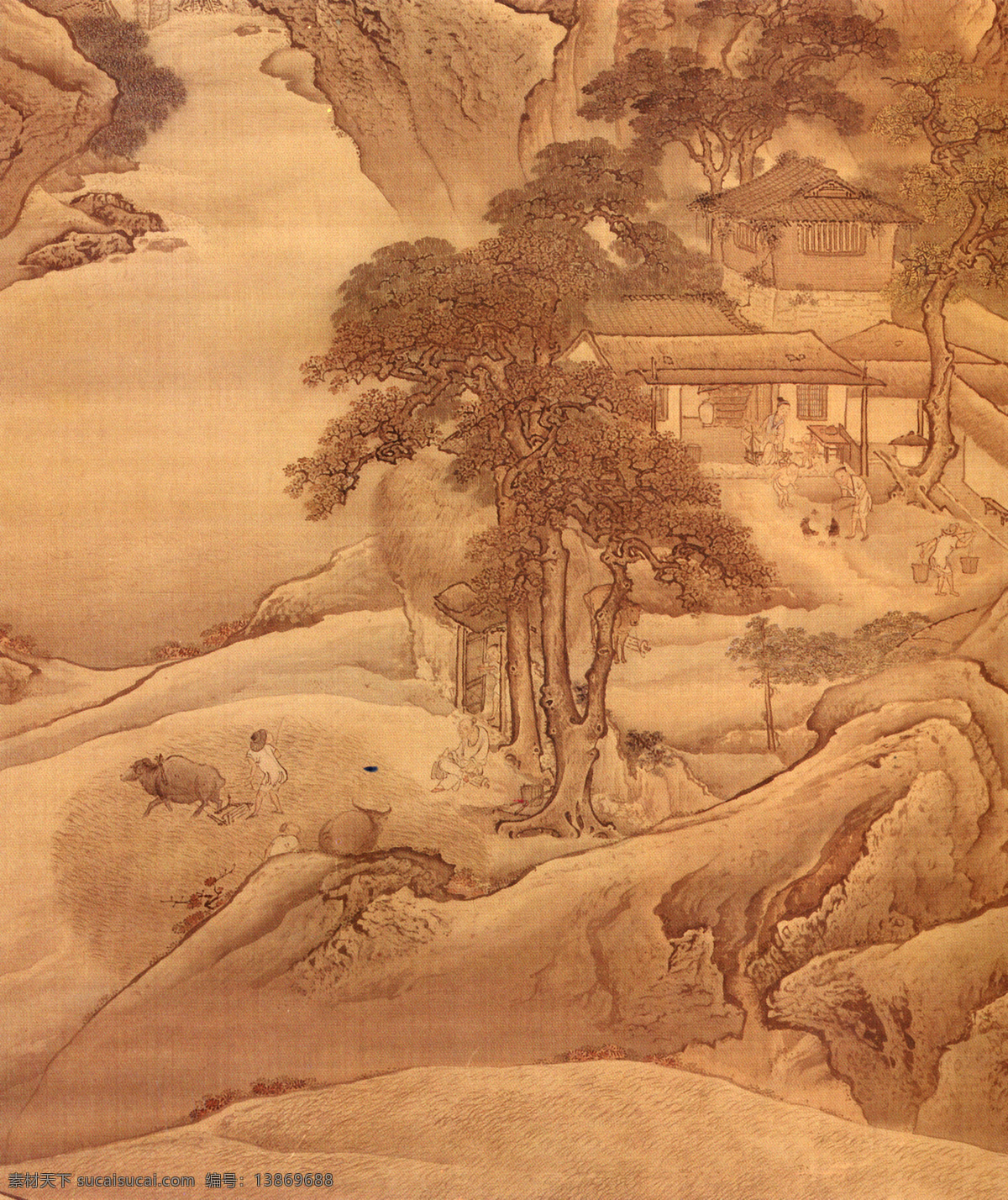 古画素材图片下载-素材编号13869688-素材天下图库