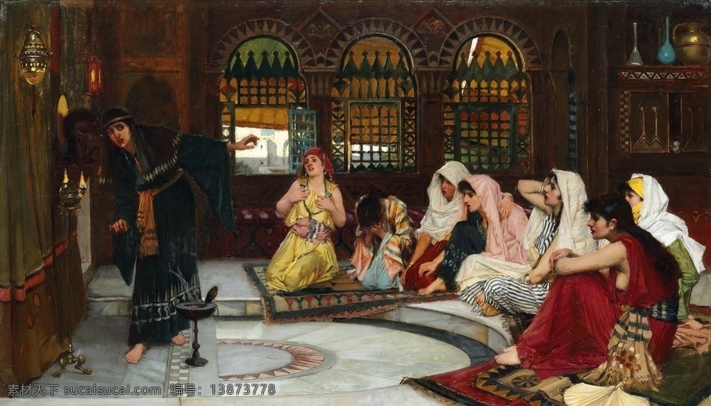 欧式 古典 人物 生活 油画 美女油画 精美人物油画 女性人物油画 妇女油画 少女油画 生活场景油画 沃特豪斯油画 欧式古典油画 复古油画 人物油画 写实人物 人物形象油画 装饰画 田园生活 形象 装饰 文化艺术 绘画书法