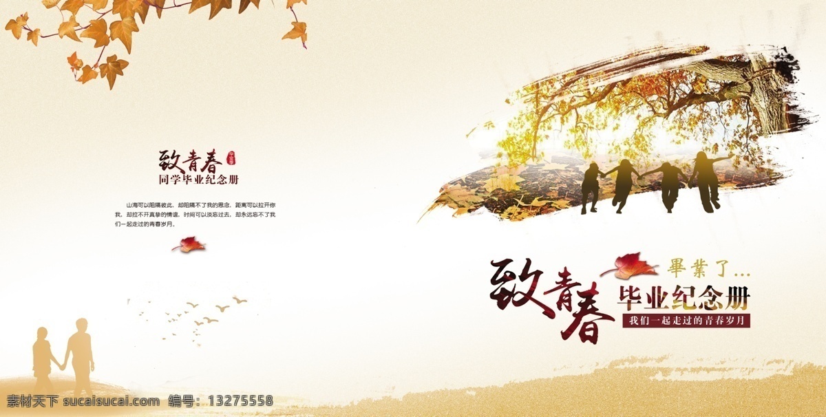 毕业纪 致青春 同学 青春 封面