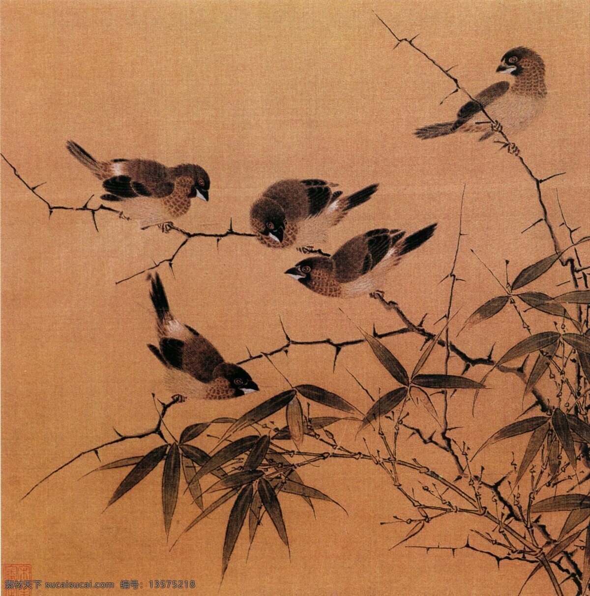中国 传世 名画 花鸟画 中国传世名画 古典花鸟画 文化艺术