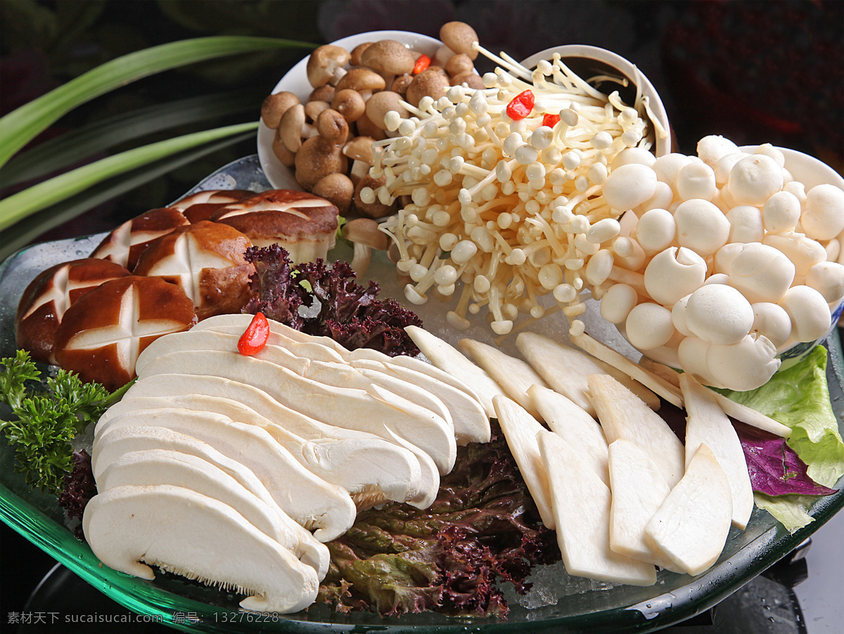 锦绣菌菇拼盘 美食 传统美食 餐饮美食 高清菜谱用图