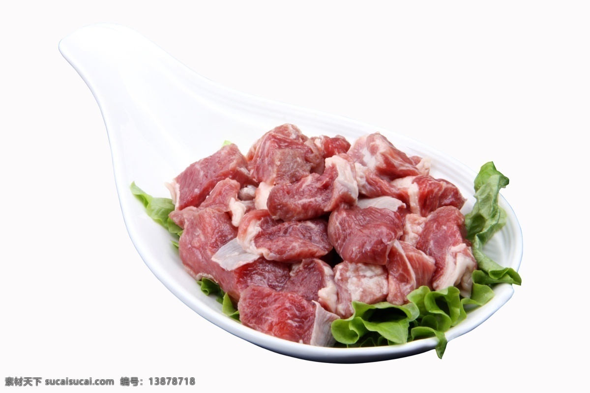 冰煮羊 肉 羊肉 大块羊肉 一盘羊肉 分层