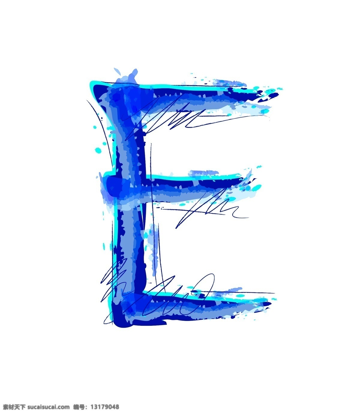 大写字母 e 模板 视频