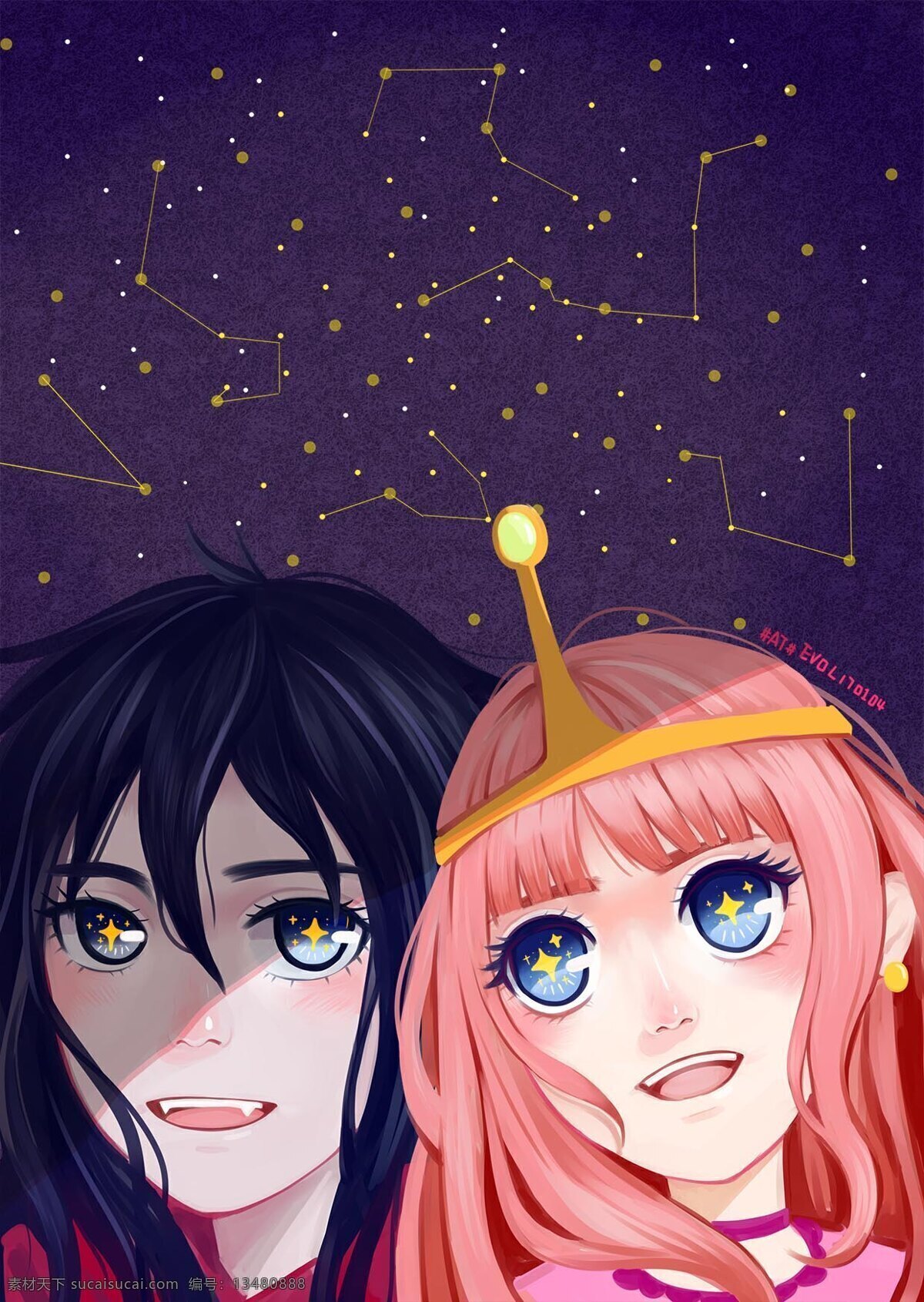 星空头像 q版 头像 漫画 卡通 全身像 星空 夜空 仰望 卡通人像 简约 简笔画 背景 厚涂 儿童 印花 欧美 壁纸 小清新 线稿 手绘 插画 装饰画 手机壳背景 明信片 t恤印花 分层 可爱 女生 动漫动画 动漫人物