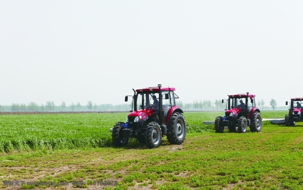 农业机械 农业装备 水稻机 稻田 农田 自然景观 田园风光