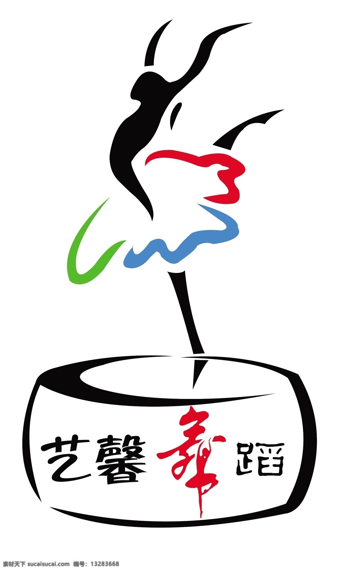 标志免费下载 logo 标志 广告设计模板 国内广告设计 教育 民族 培训 舞蹈 源文件 海报 企业文化海报
