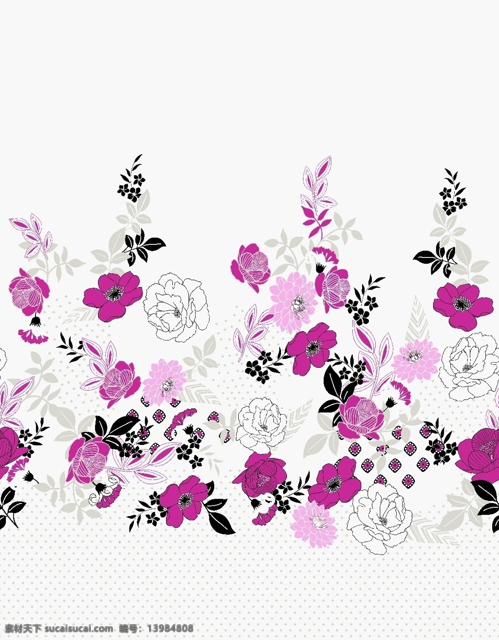 面料 墙纸 花纹 面料设计 墙纸设计 服装面料 花卉 植物 现代纹 底纹 花边花纹 底纹边框
