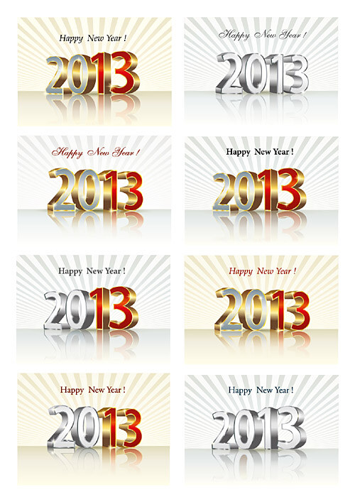 2013 新年 字体 设计素材 矢量 圣诞树 新年快乐 字体设计 psd源文件