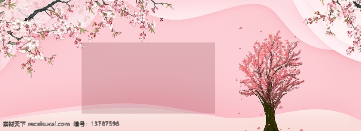 唯美 风 桃花节 春季 春 游赏 桃花 桃树 春游 赏花 海边