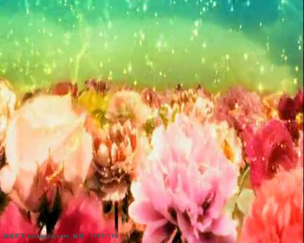 唯美 花朵 盛开 缩放 视频 梦幻 桃园 湖面 青山 绿水 花枝水 湖 转场 合成视频素材 过渡