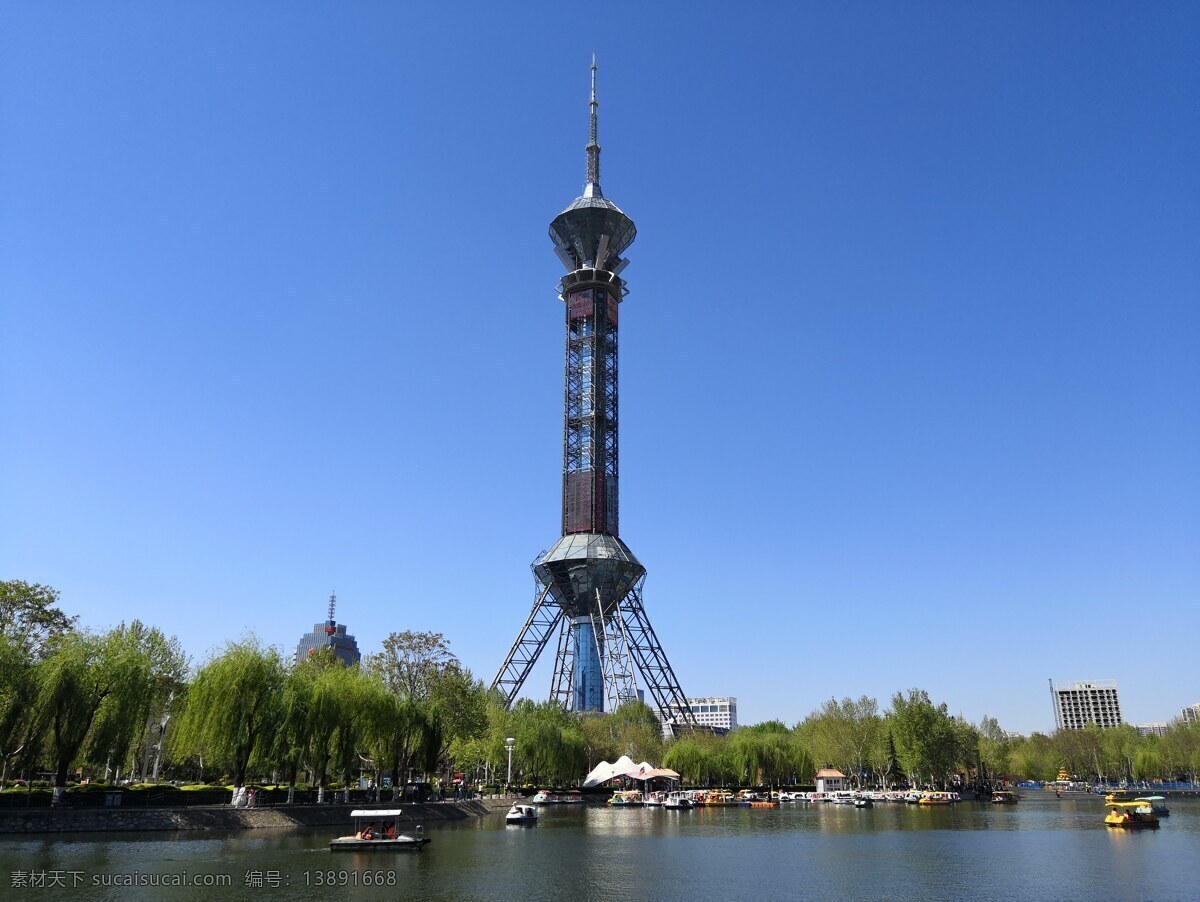 石家庄电视塔 全钢构架 市标志性建筑 多功能塔 亚洲第三高 旅游摄影 国内旅游