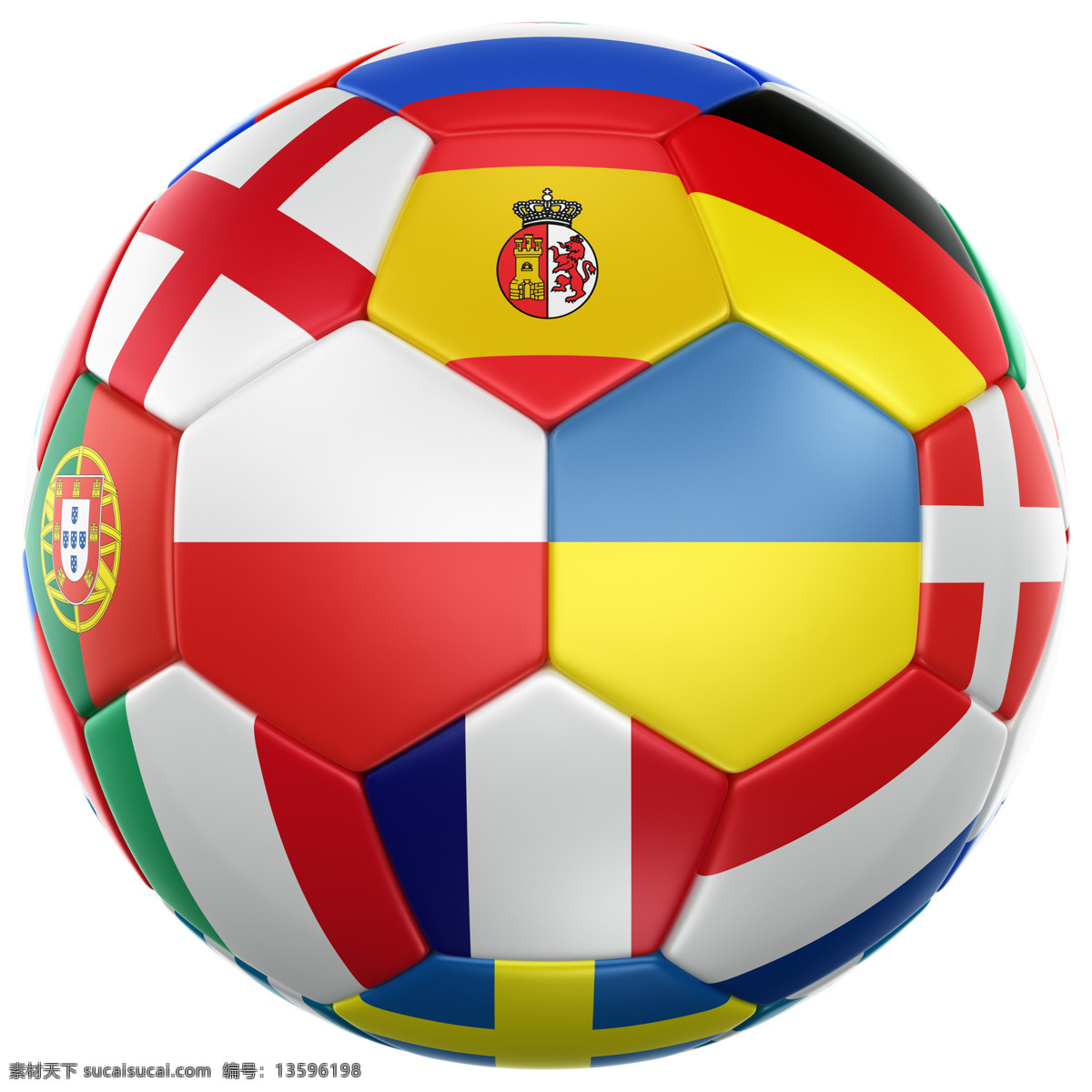足球 上 国旗 国旗素材 足球上的国旗 创意足球 彩色足球 欧洲 欧洲杯 足球摄影 足球素材 2012 摄影图库 国旗图片 生活百科