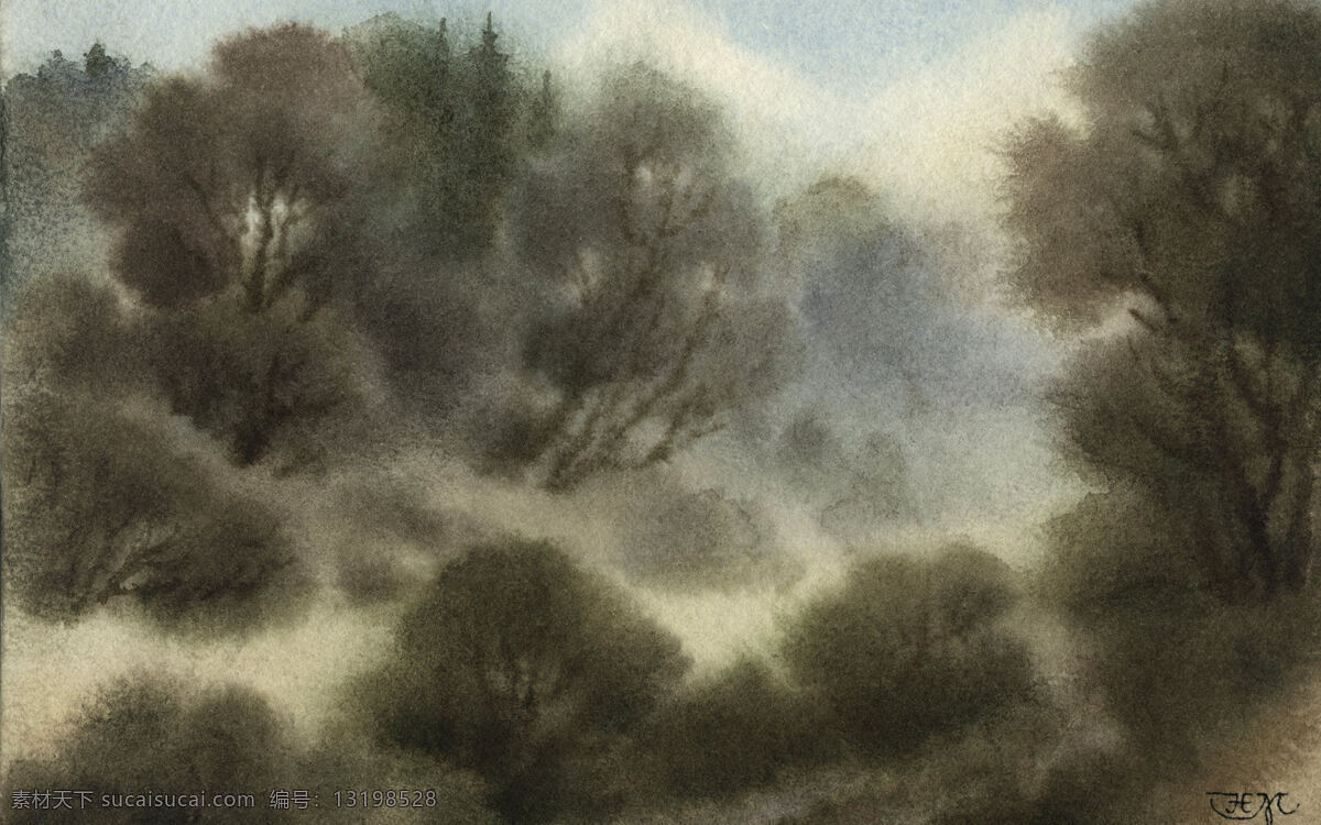 风景画 绘画书法 山水画 水彩画 水墨画 文化艺术 印象画 设计素材 模板下载 写意画 国外写意画 大师作品 水 家居装饰素材 山水风景画