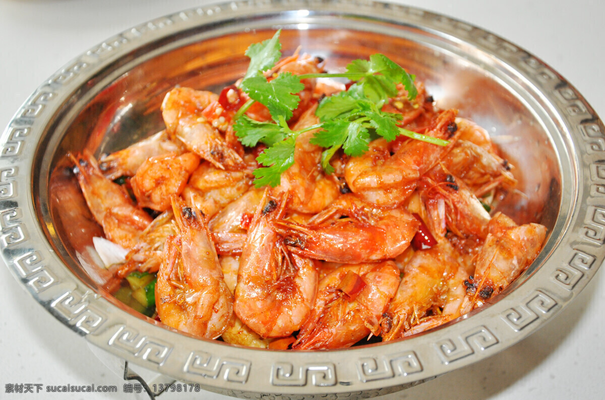香锅虾 香锅 虾肉 有机食品 爆炒 海鲜 传统美食 餐饮美食
