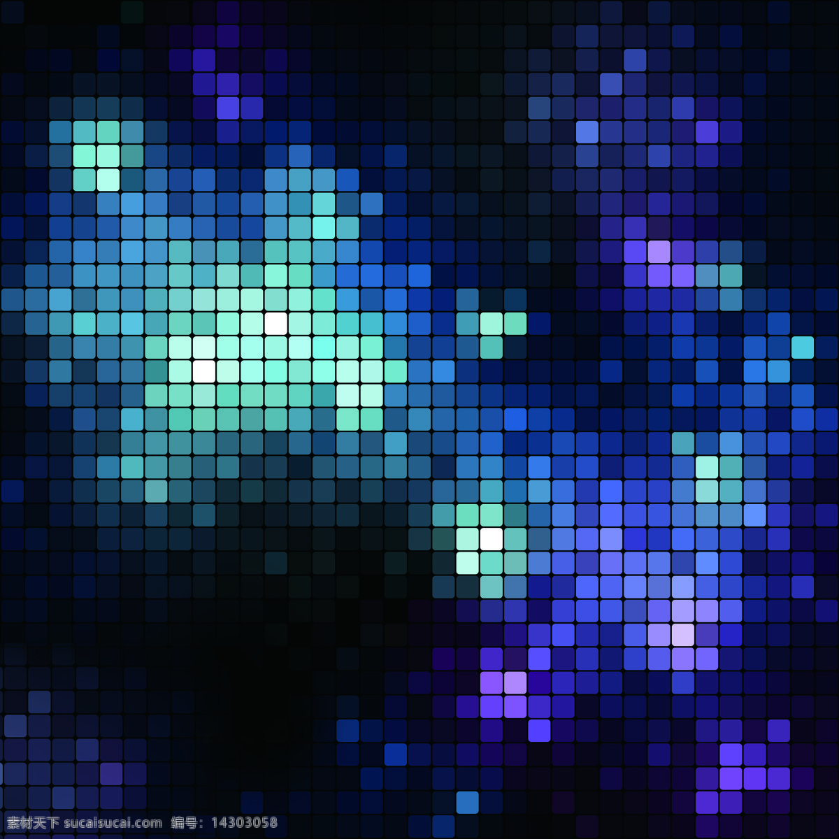 蓝色 炫彩 马赛克 背景 图 背景图 背景图片
