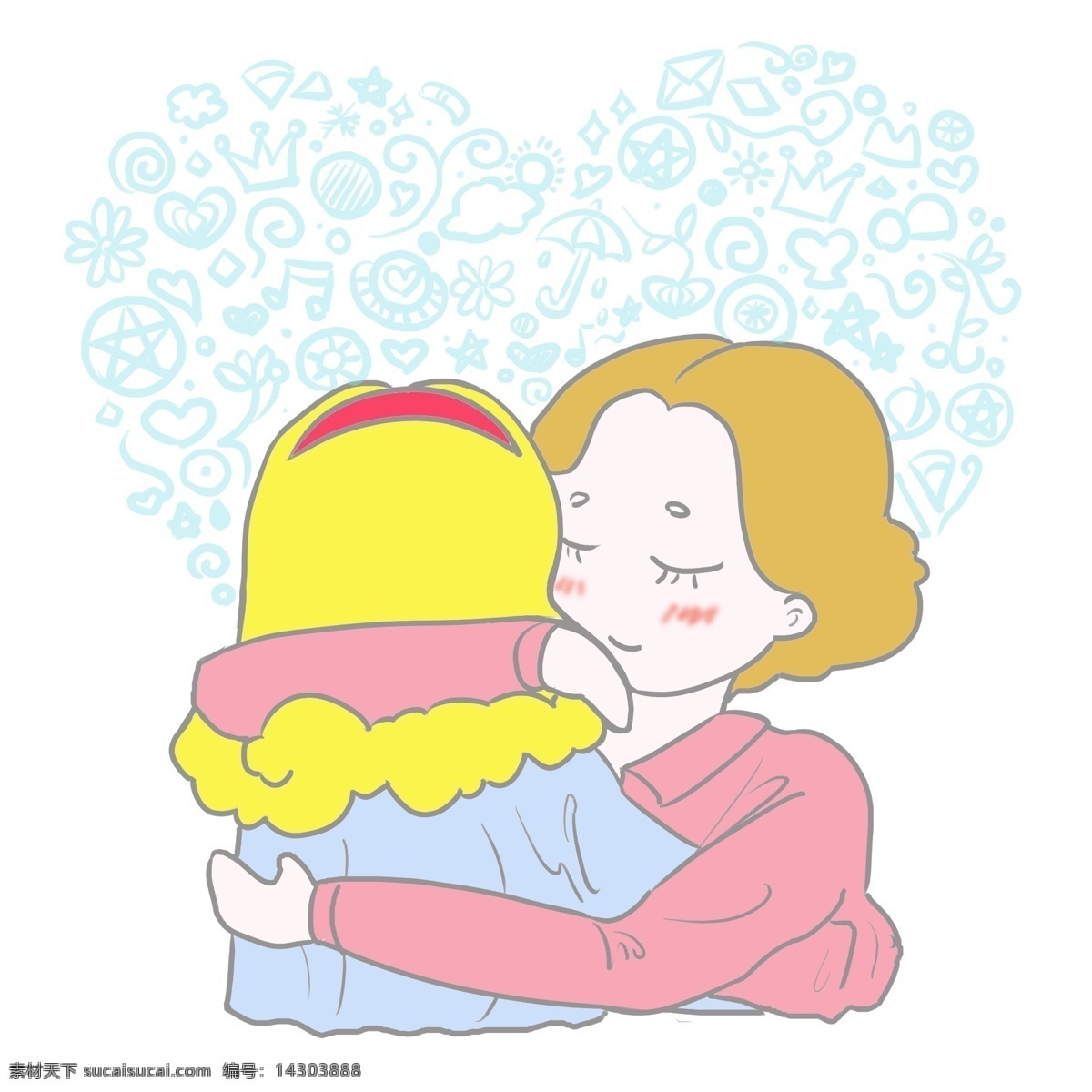 母亲节 母亲 拥抱 妈妈 节日 爱心 温暖 情怀