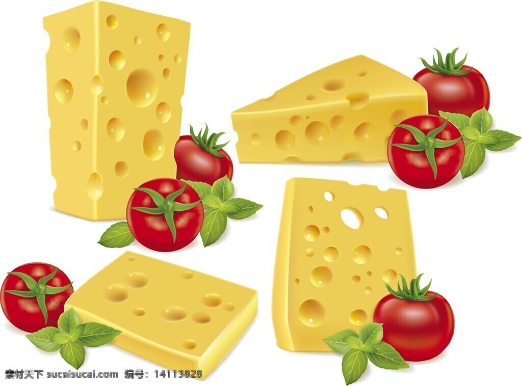 美味 奶酪 矢量 矢量素材 设计素材 背景素材