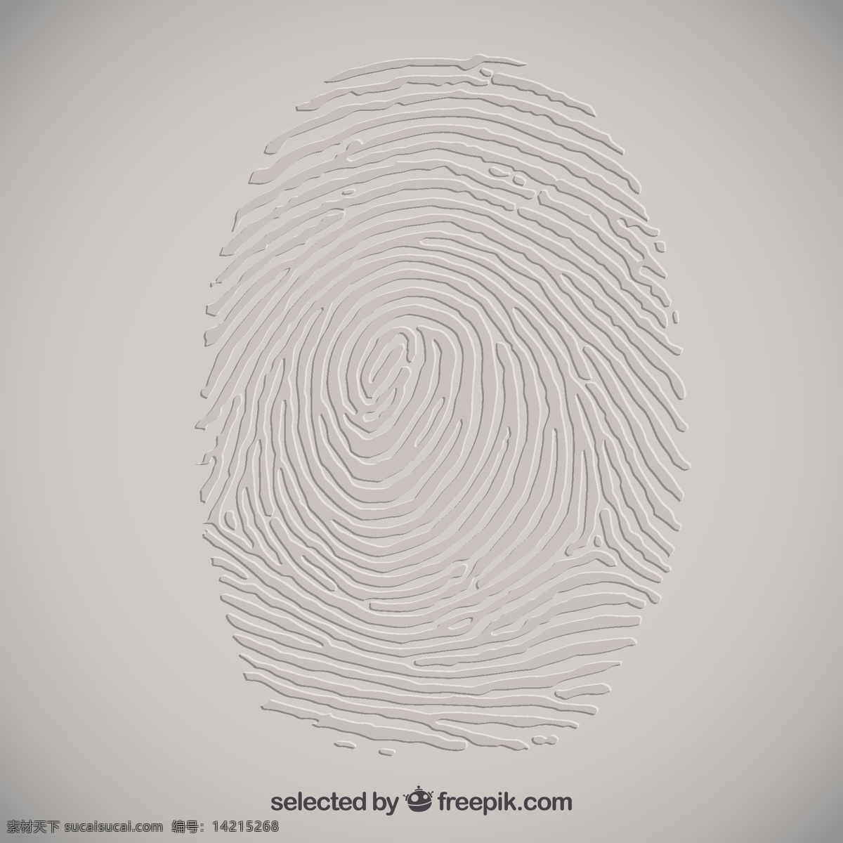 浮雕的指纹 人 警察 印刷品 指纹 符号 身份 编码 标记 犯罪 调查 浮雕 证据 灰色