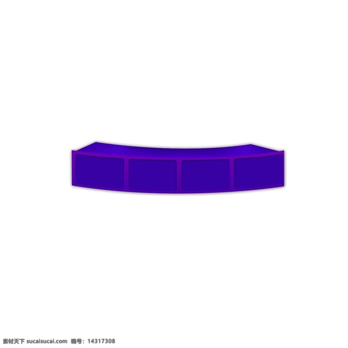 弧形平台 弧形 平台 图案 紫色