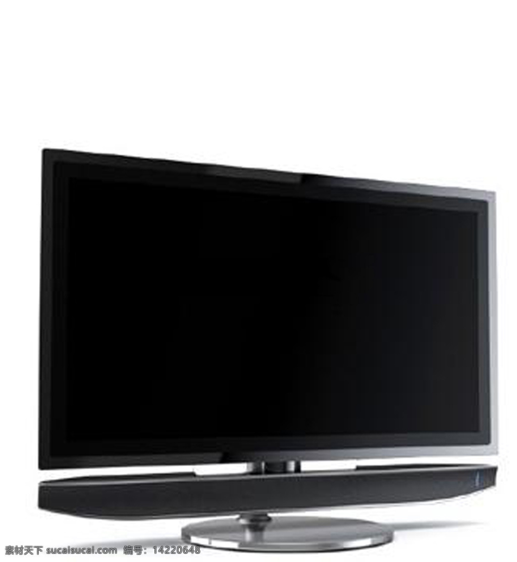 超薄 电视 显示屏 黑色 液晶 智能 3d模型