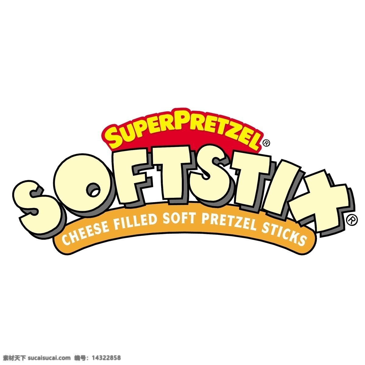 超 脆 饼干 softstix 矢量标志下载 免费矢量标识 商标 品牌标识 标识 矢量 免费 品牌 公司 白色