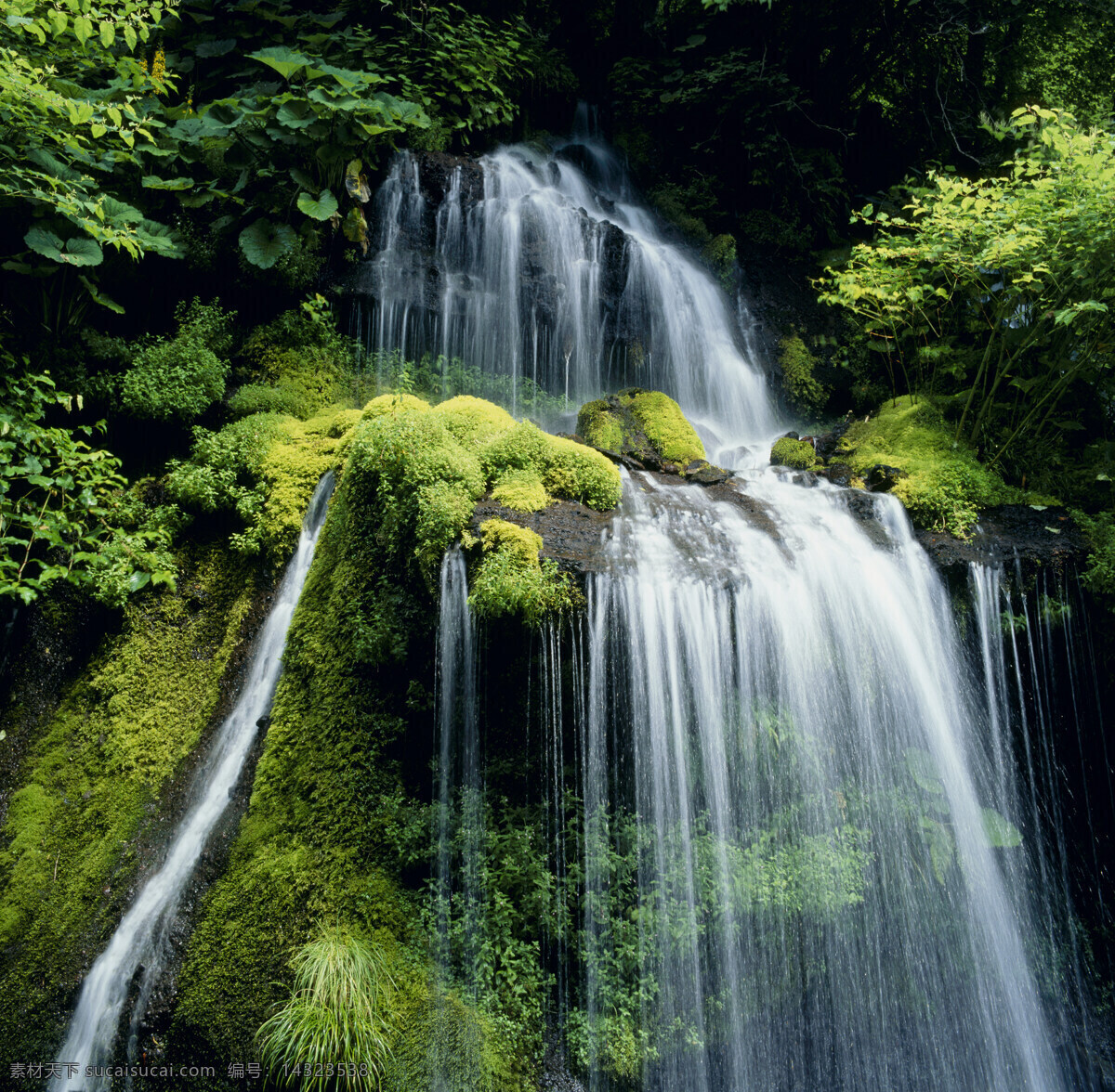 高山流水 写真图片 高山 瀑布 湍急 溪流 河山 风景 壮丽 山川 风光美图 美丽风景 自然风光 风景摄影 高清图片 山水风景 风景图片