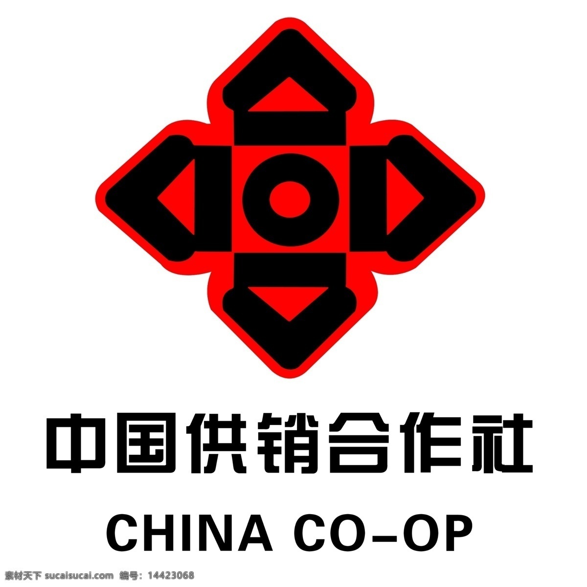 中国 供销合作社 供销社 logo 标志 标志图标 企业 白色