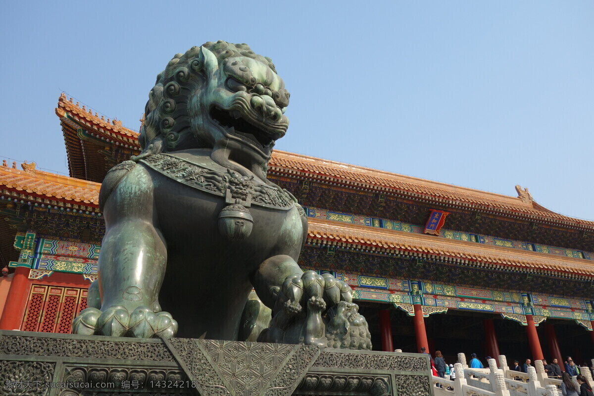 故宫 铜 狮 太和 门 北京 铜狮 雕像 太和门 壁纸 人文景区 旅游摄影 人文景观