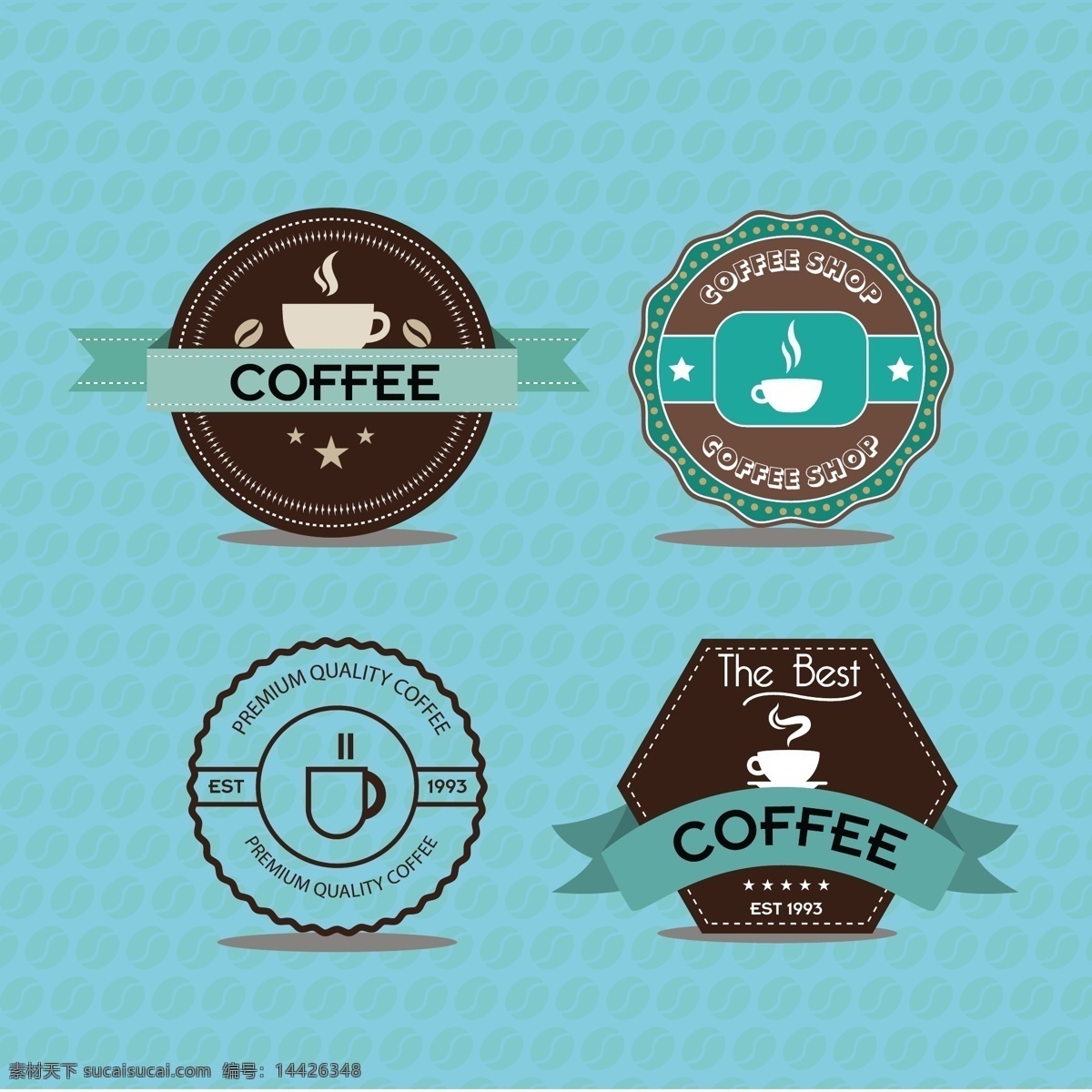 咖啡标签设计 标签设计 咖啡标签 咖啡 标签 矢量素材 咖啡杯 杯子