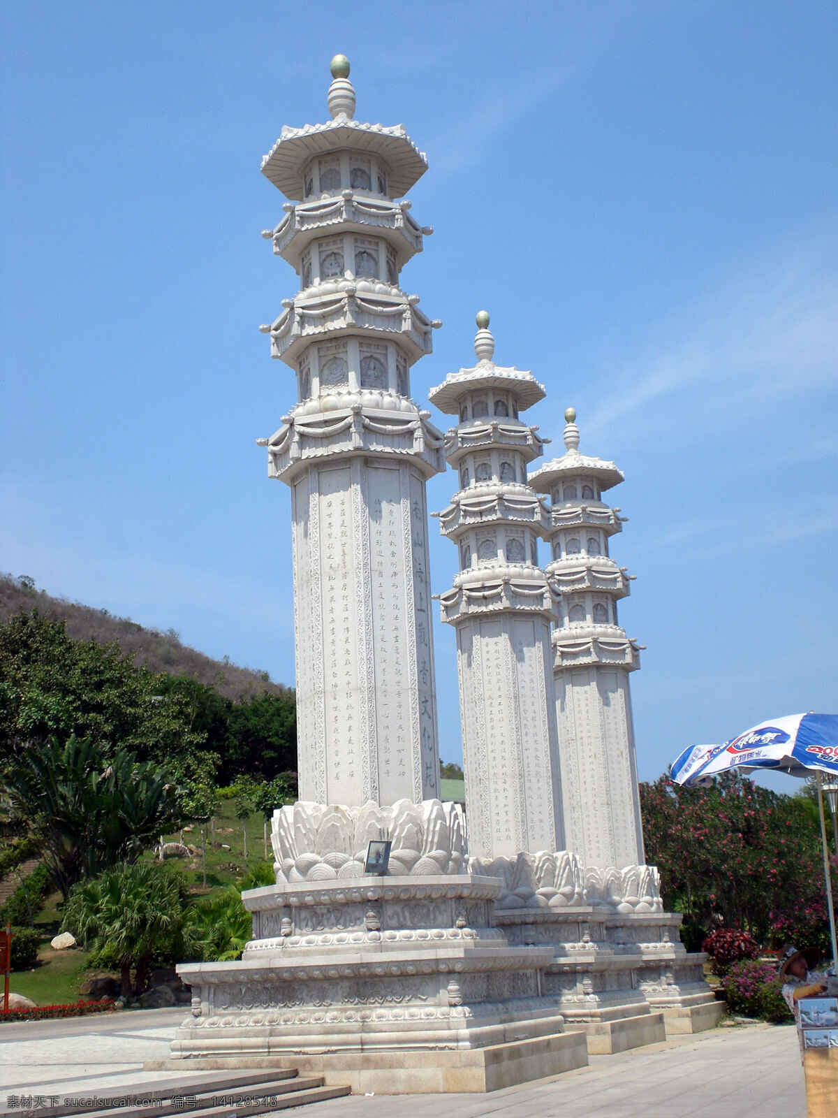 石塔 雕塑 石雕 石刻 海南风景 旅游摄影 国内旅游