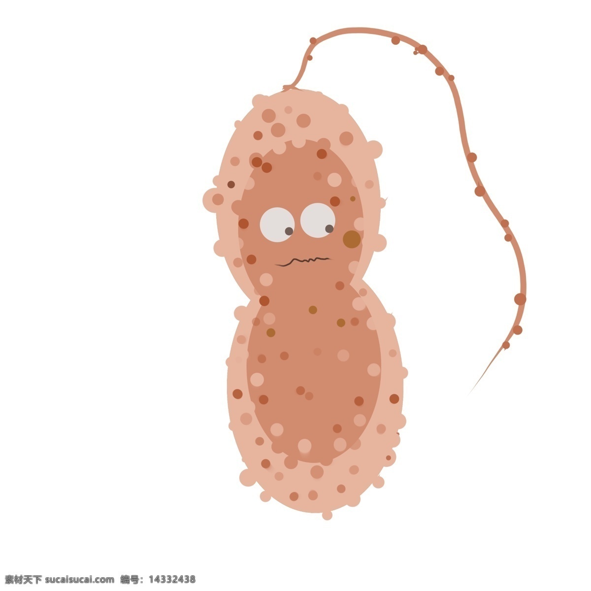 可爱 拟人 细菌 插画 可爱的细菌 卡通插画 细菌插画 病菌插画 有益细菌 拟人细菌 暗色的细菌